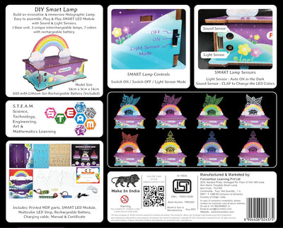 Funvention: Fairytale Smart Lamp  Sound & Light Controlled Lamp - STEM Learning DIY Utility Kit