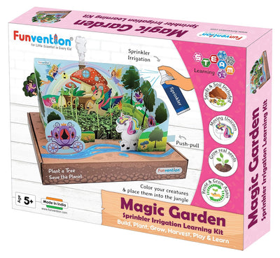 Funvention Magic Garden Sprinkler Irrigation DIY STEM Learning Kit