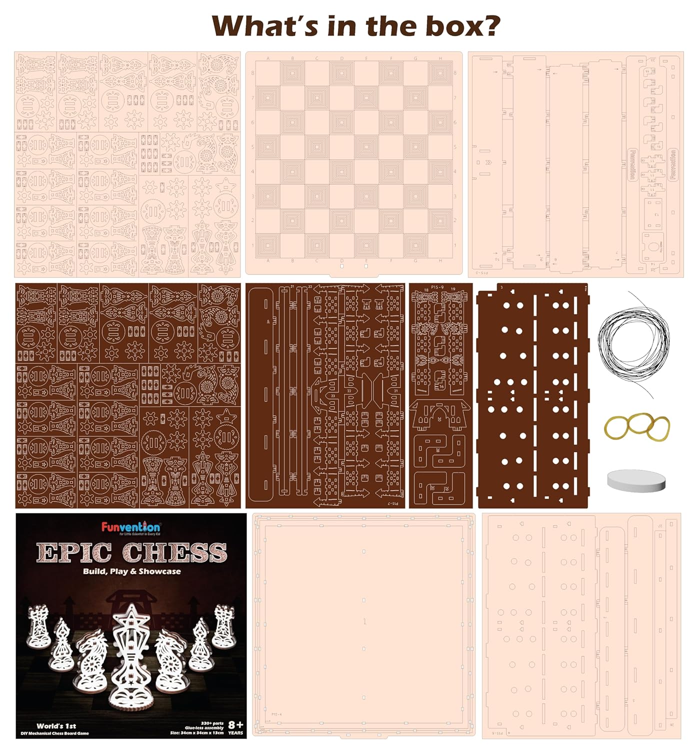 Funvention: Epic Chess DIY Board Game