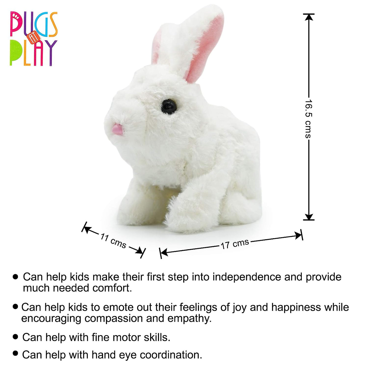 Fuzzbuzz Fuzzbuzz Walking Pet : Hopper The Hare | Pugs At Play – Krazy Caterpillar