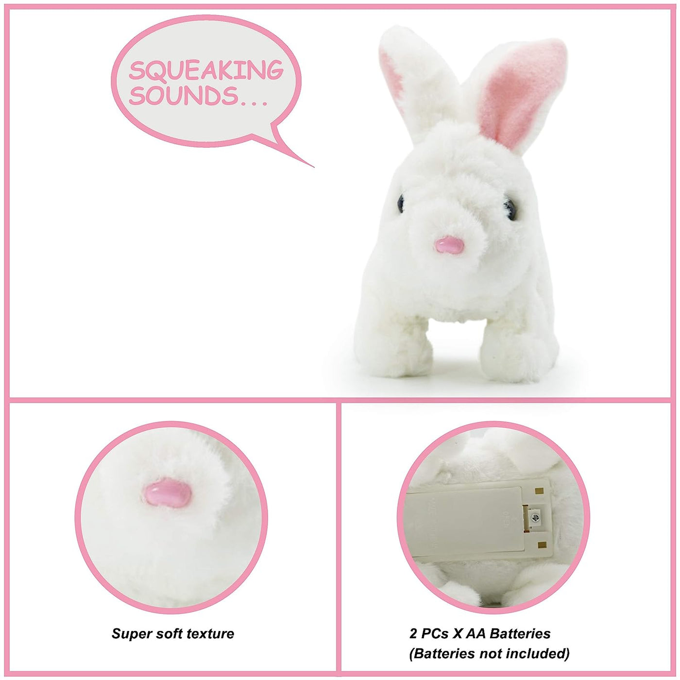 Fuzzbuzz Fuzzbuzz Walking Pet : Hopper The Hare | Pugs At Play – Krazy Caterpillar