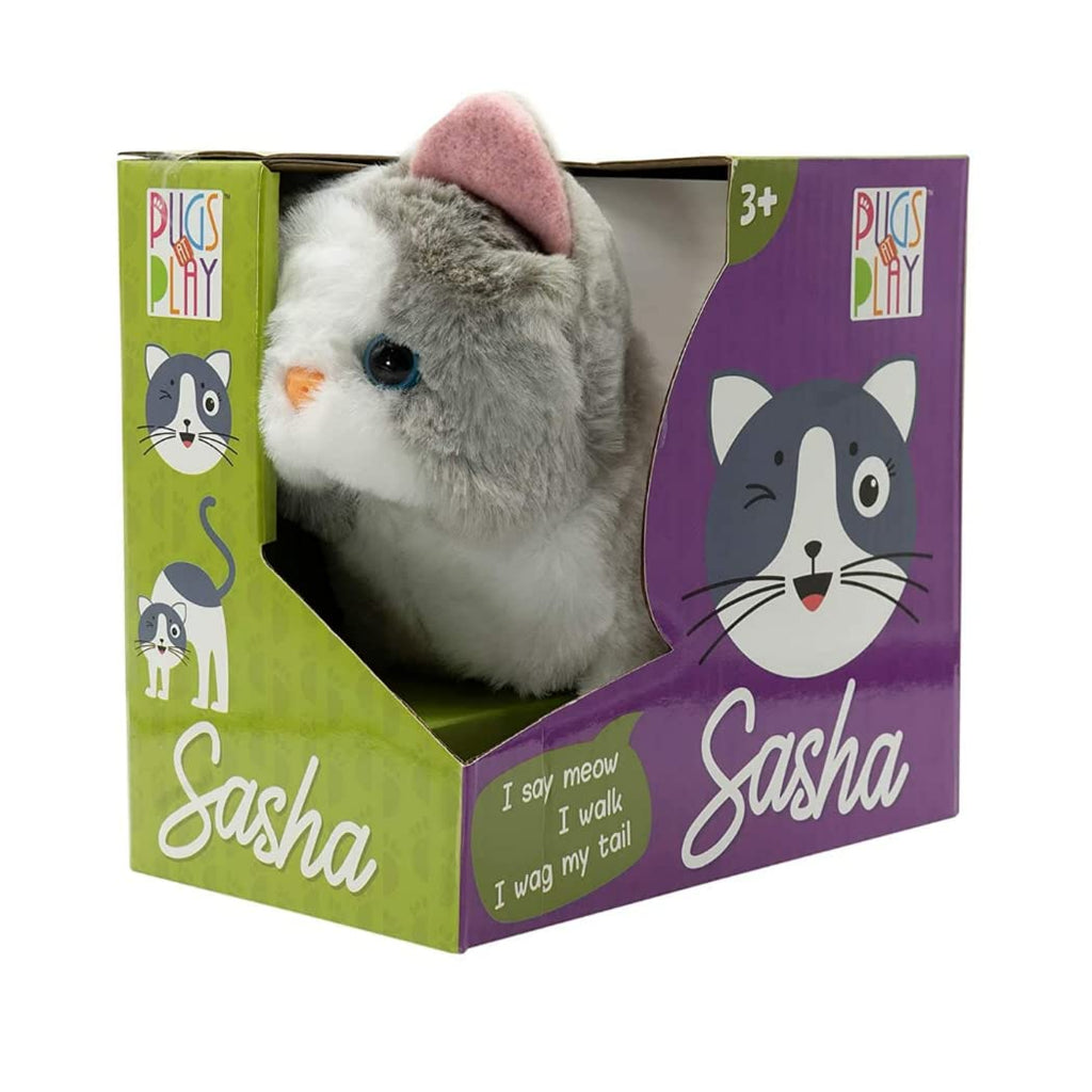 Fuzzbuzz Walking Pet: Sasha Cat  | Pugs At Play