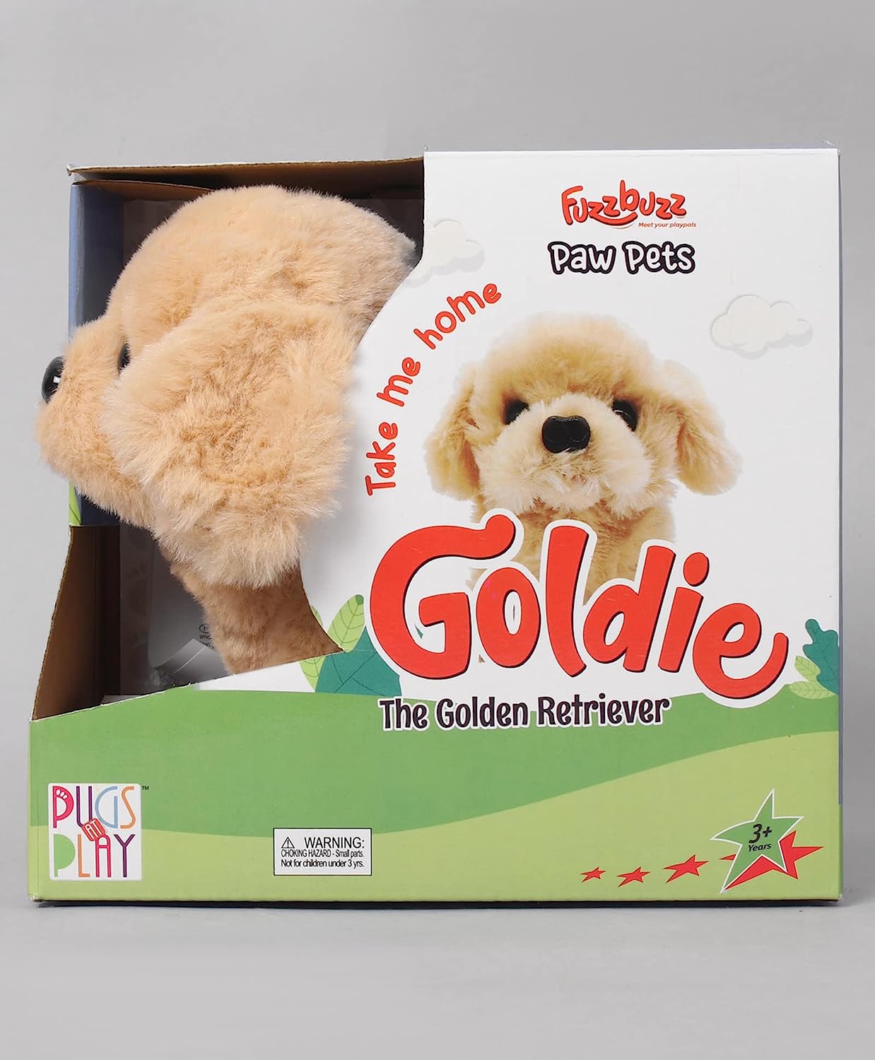 Fuzzbuzz Fuzzbuzz Walking Pet: Goldie The Retriever | Pugs At Play – Krazy ...