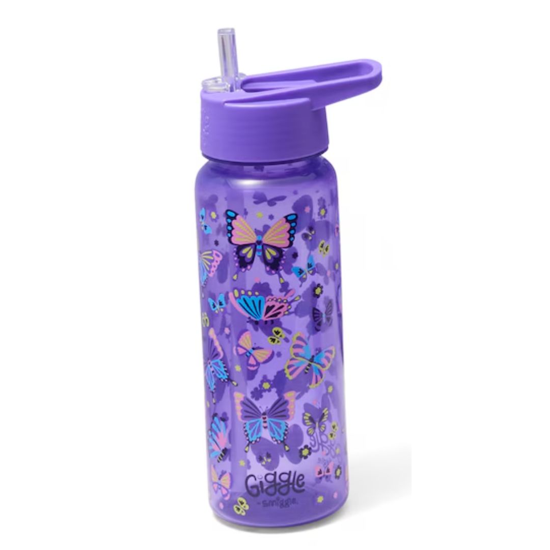 Giggle by Smiggle Drink Bottle 650ml - Lilac