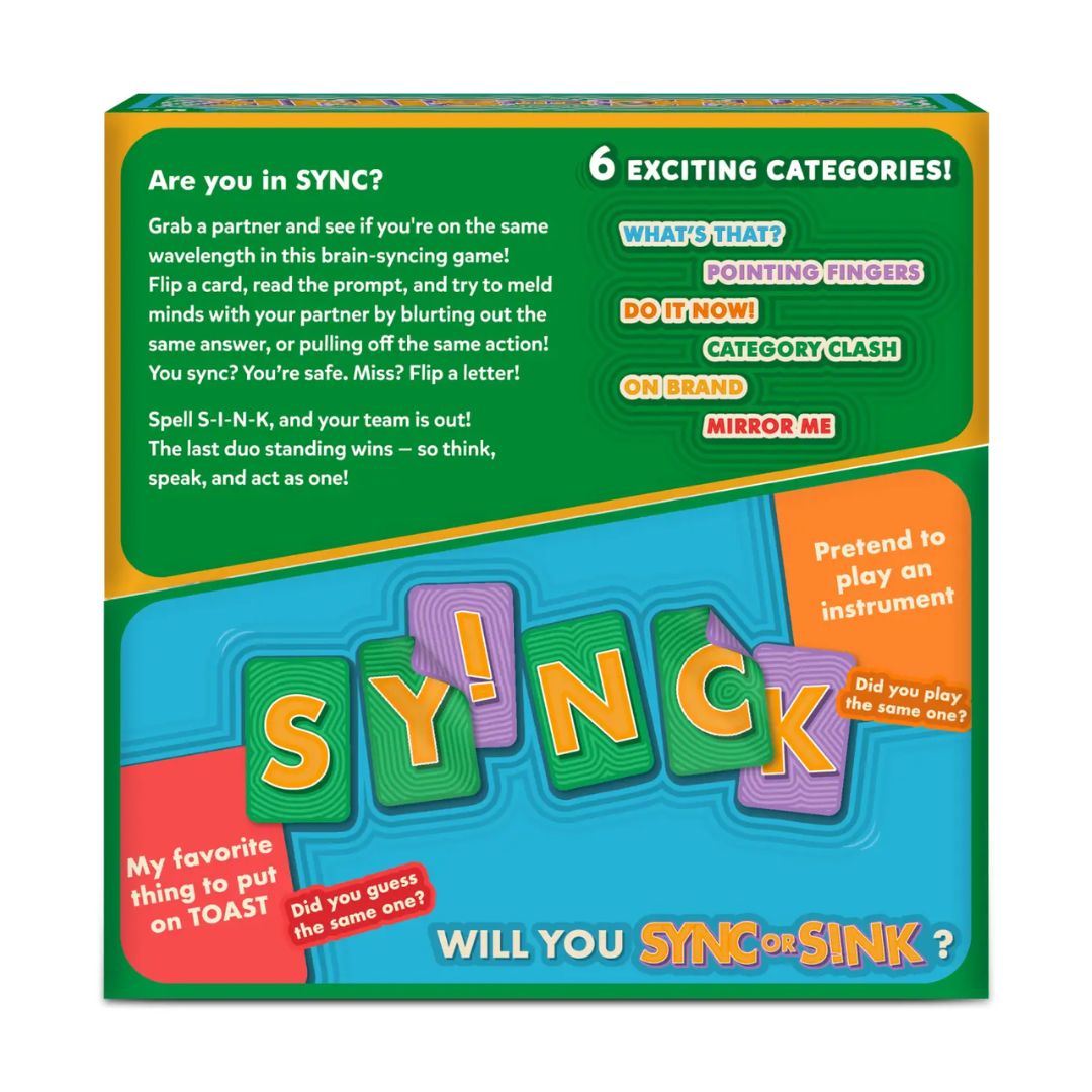Gouda Games: Sync or Sink - A Game to Test Your Telepathy!