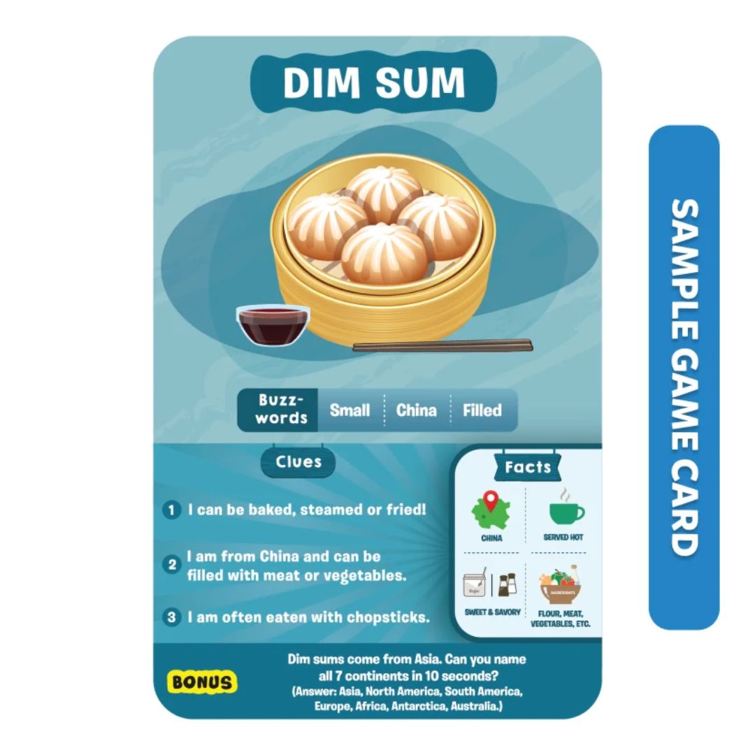 Skillmatics: Guess in 10 - Foods Around The World | Trivia Card Game
