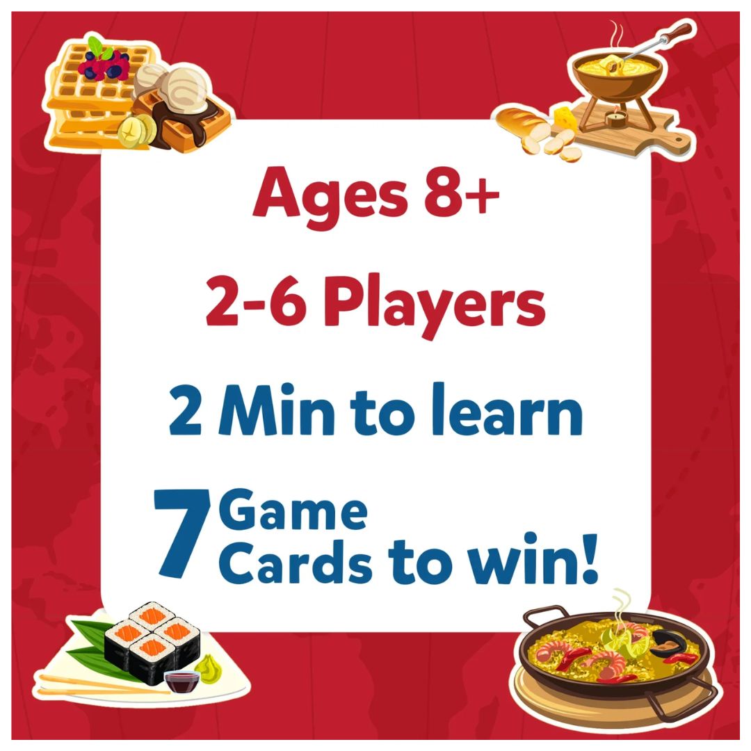 Skillmatics: Guess in 10 - Foods Around The World | Trivia Card Game