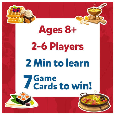 Skillmatics: Guess in 10 - Foods Around The World | Trivia Card Game