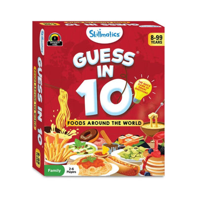 Skillmatics: Guess in 10 - Foods Around The World | Trivia Card Game