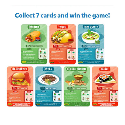Skillmatics: Guess in 10 - Foods Around The World | Trivia Card Game
