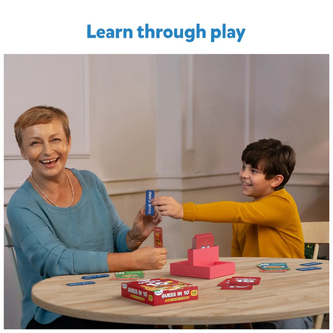 Skillmatics: Guess in 10 - Foods Around The World | Trivia Card Game