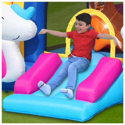 Happy Hop: Fantasy Unicorn, Inflatable Jumping House