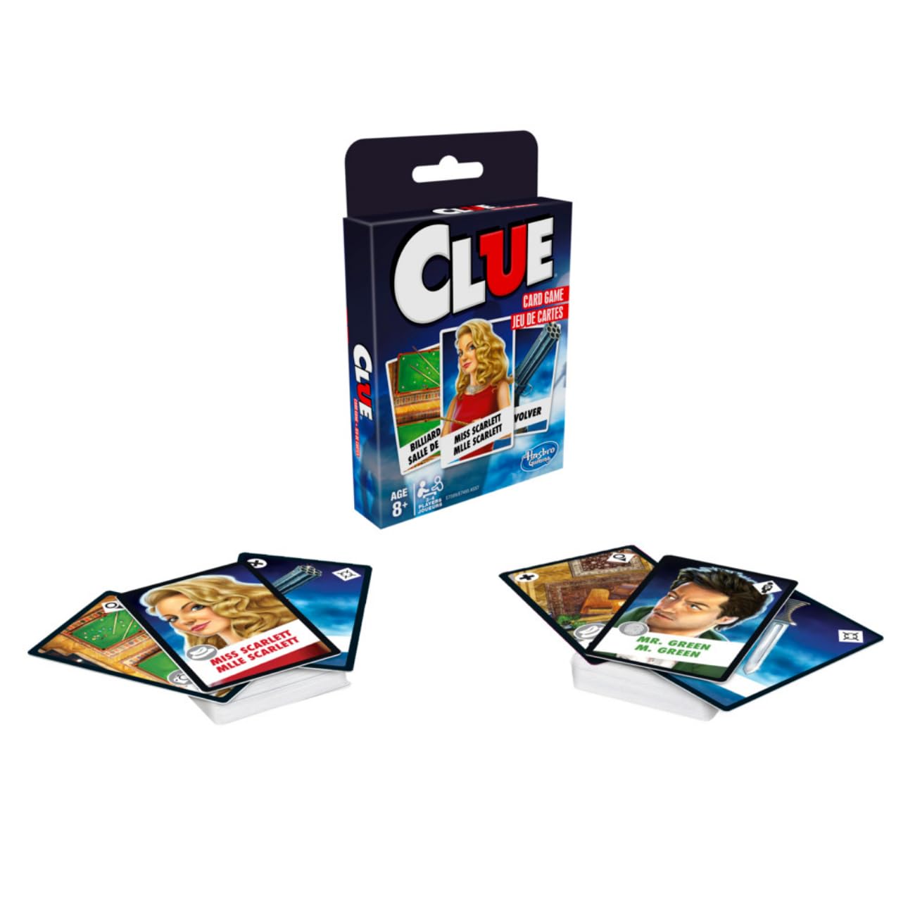 Hasbro Clue Card Game