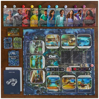 Hasbro: Clue Conspiracy - Board Game
