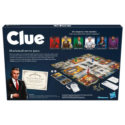 Hasbro: Clue - The Classic Mystery Board Game