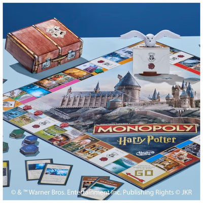 Hasbro Gaming: Monopoly - Harry Potter A Magical Adventure At Hogwarts