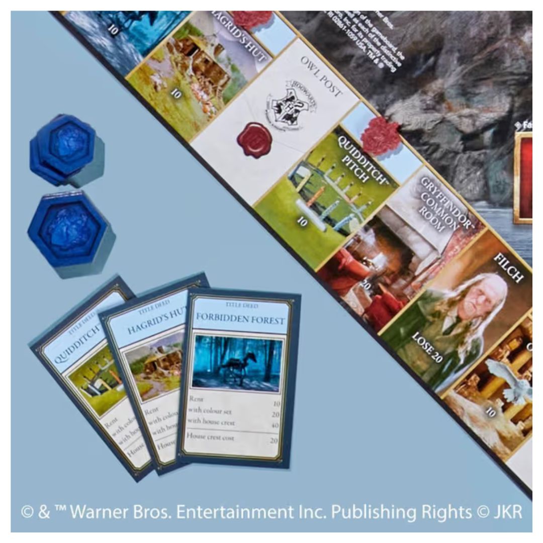 Hasbro Gaming: Monopoly - Harry Potter A Magical Adventure At Hogwarts