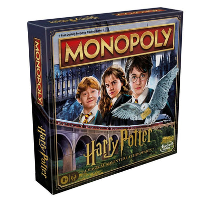 Hasbro Gaming: Monopoly - Harry Potter A Magical Adventure At Hogwarts