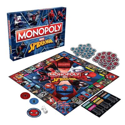 Hasbro: Monopoly - Marvel Spider-Man Edition Board Game