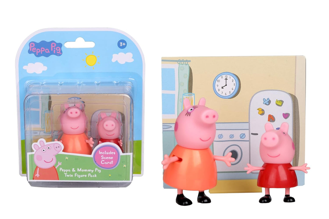 Hasbro Peppa Pig: Peppa & Mummy Pig Twin Figure Pack – Krazy