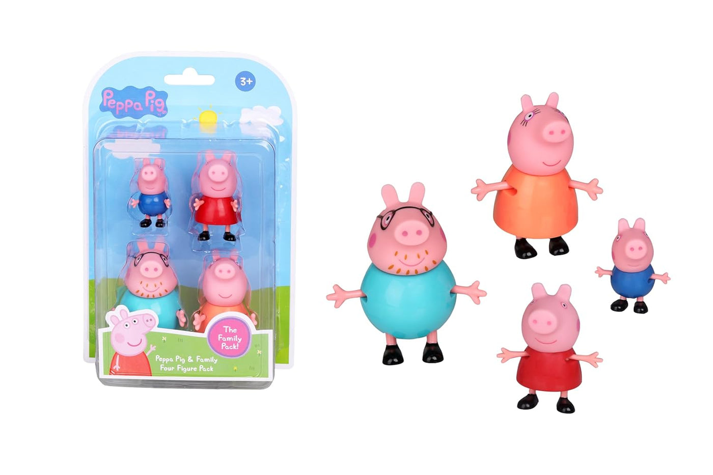 Hasbro Peppa Pig & Family Four Figure Pack