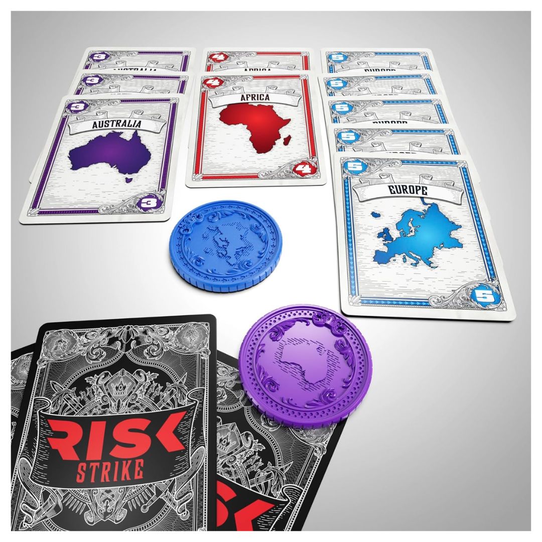 Hasbro: Risk Strike Cards and Dice Game