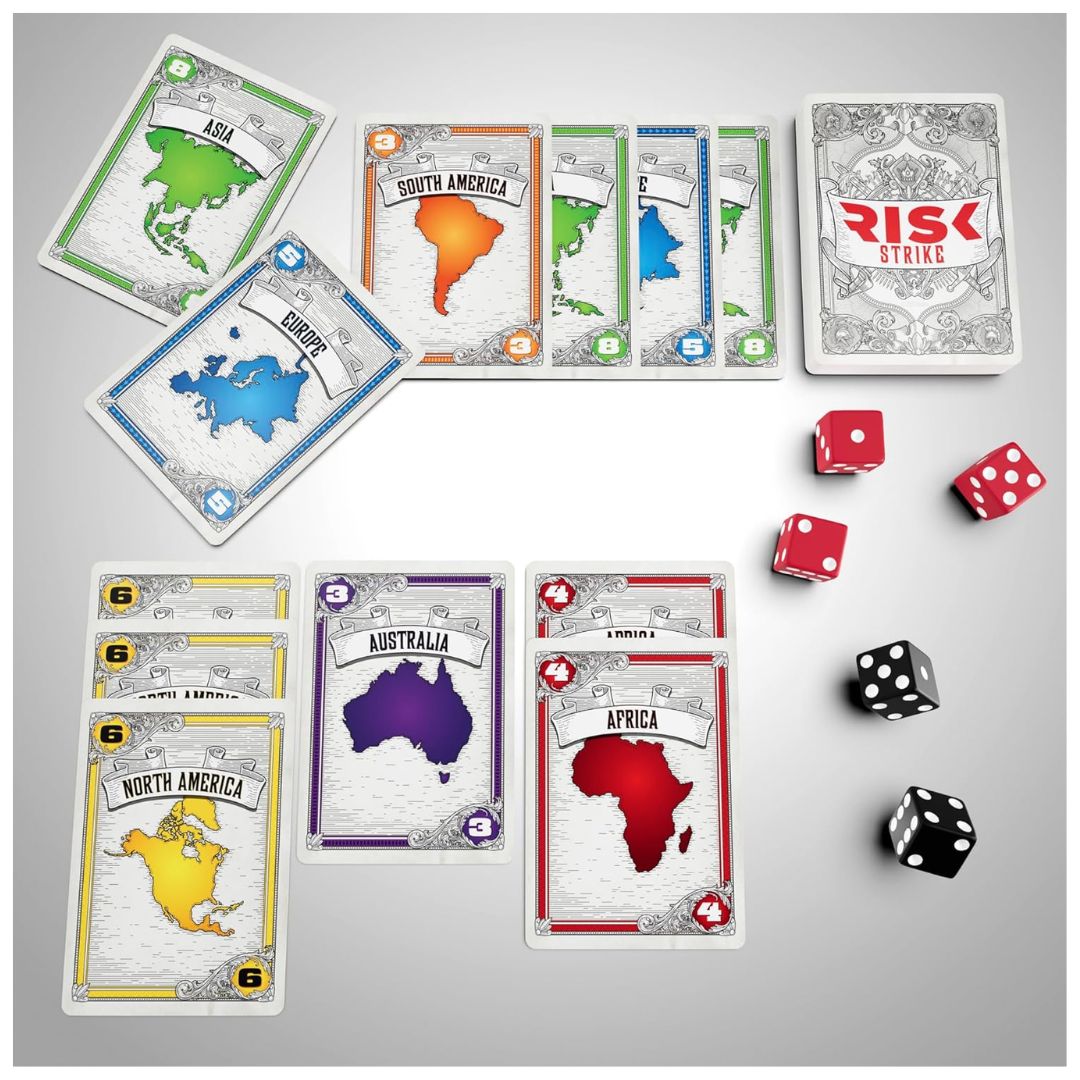 Hasbro: Risk Strike Cards and Dice Game