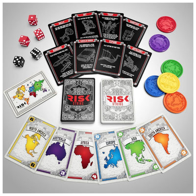 Hasbro: Risk Strike Cards and Dice Game