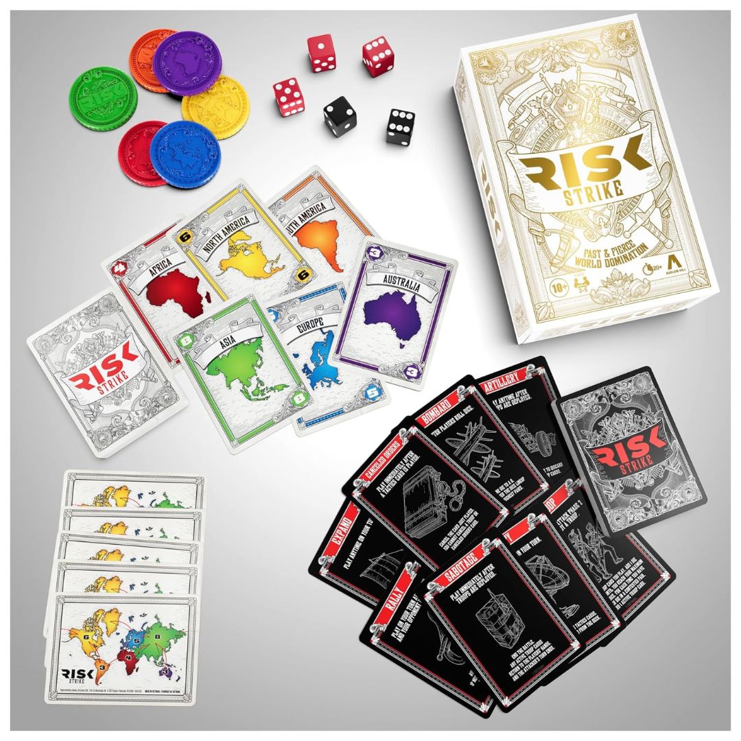 Hasbro: Risk Strike Cards and Dice Game
