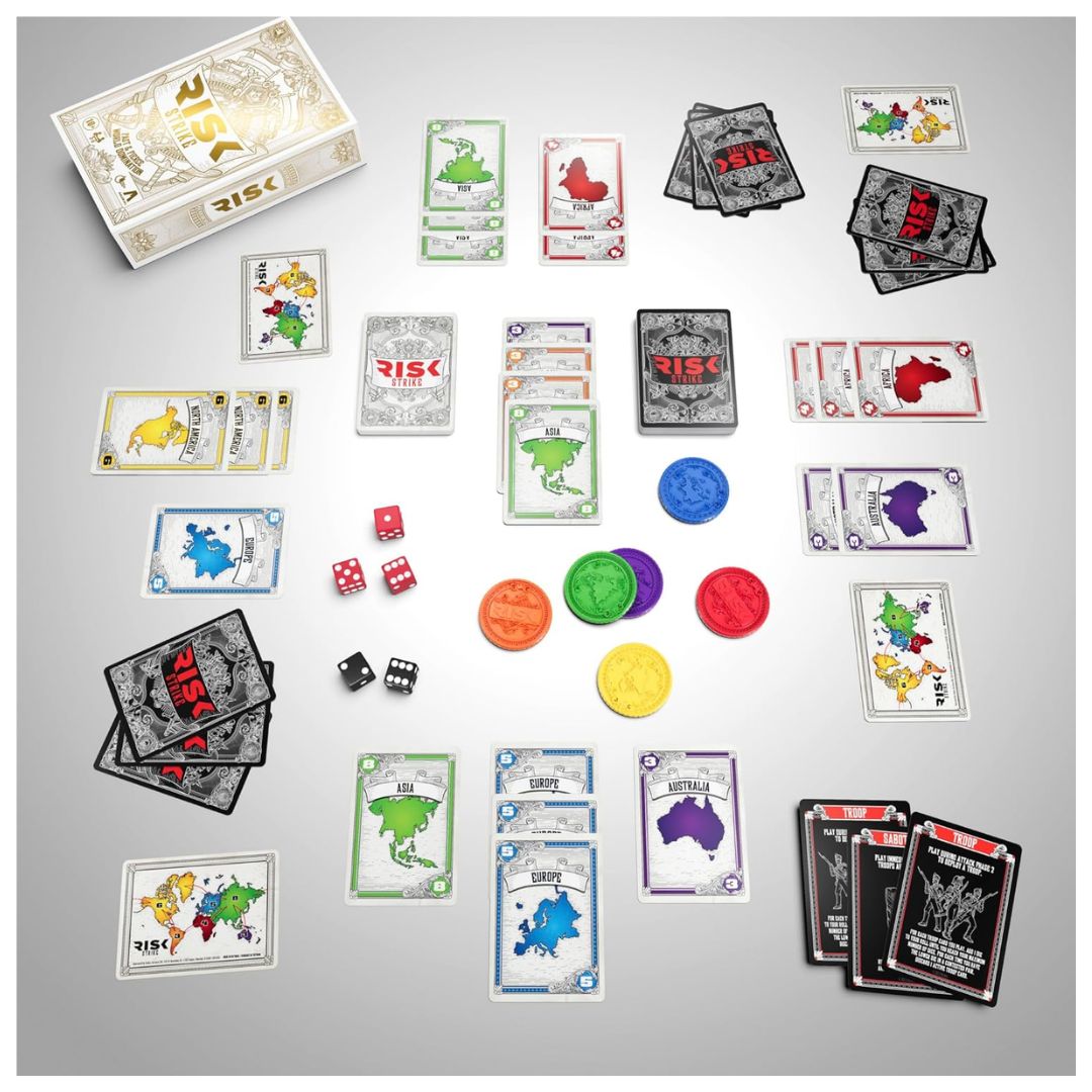 Hasbro: Risk Strike Cards and Dice Game