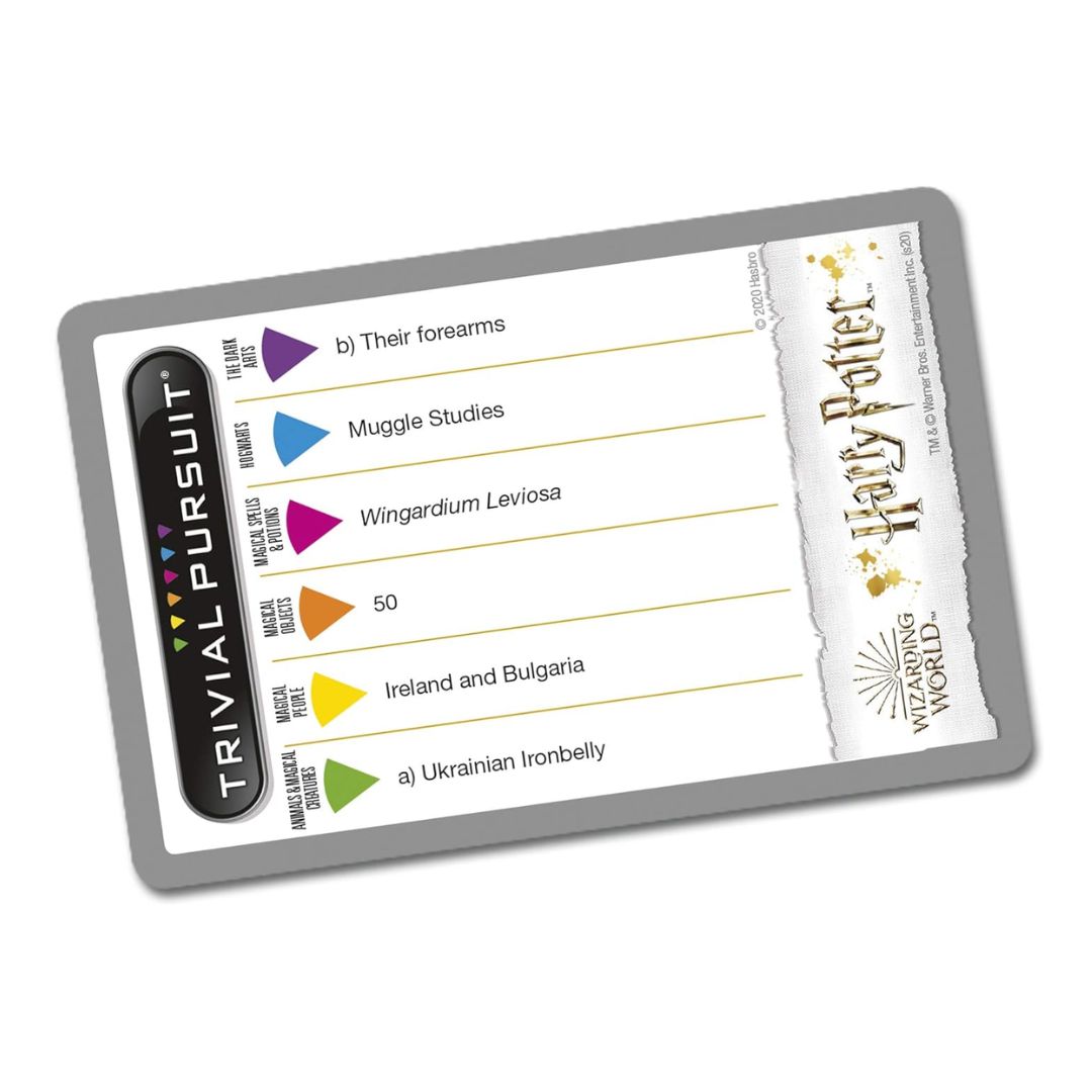 Hasbro Trivial Pursuit: Wizarding World Harry Potter Edition Game