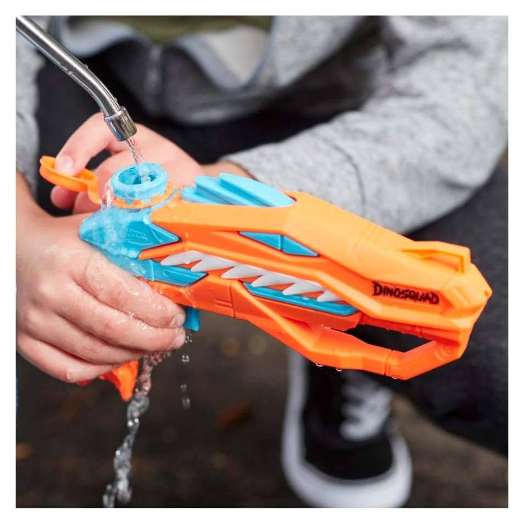 Nerf Super Soaker DinoSquad Raptor-Surge Water Blaster