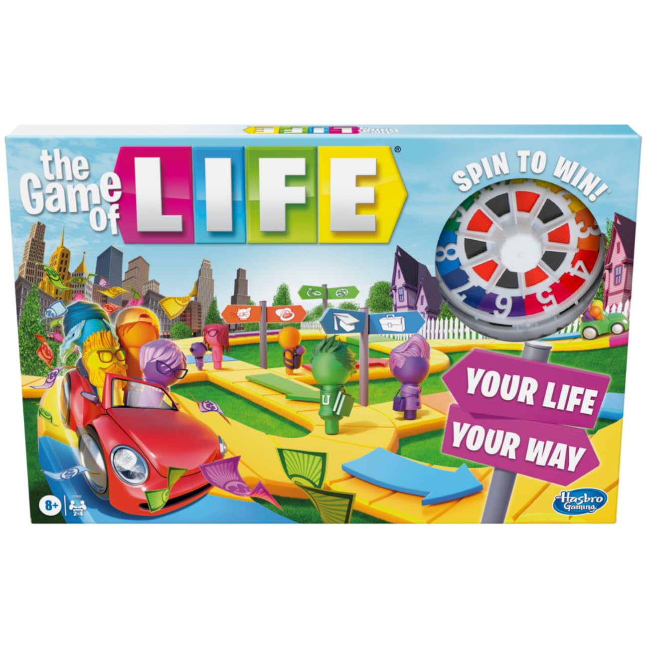 Hasbro Gaming: The Game of Life- Spin To Win