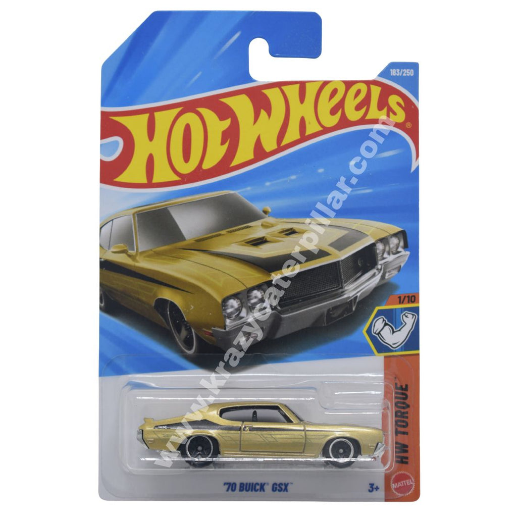 Hot Wheels '70 Buick GSX - Golden