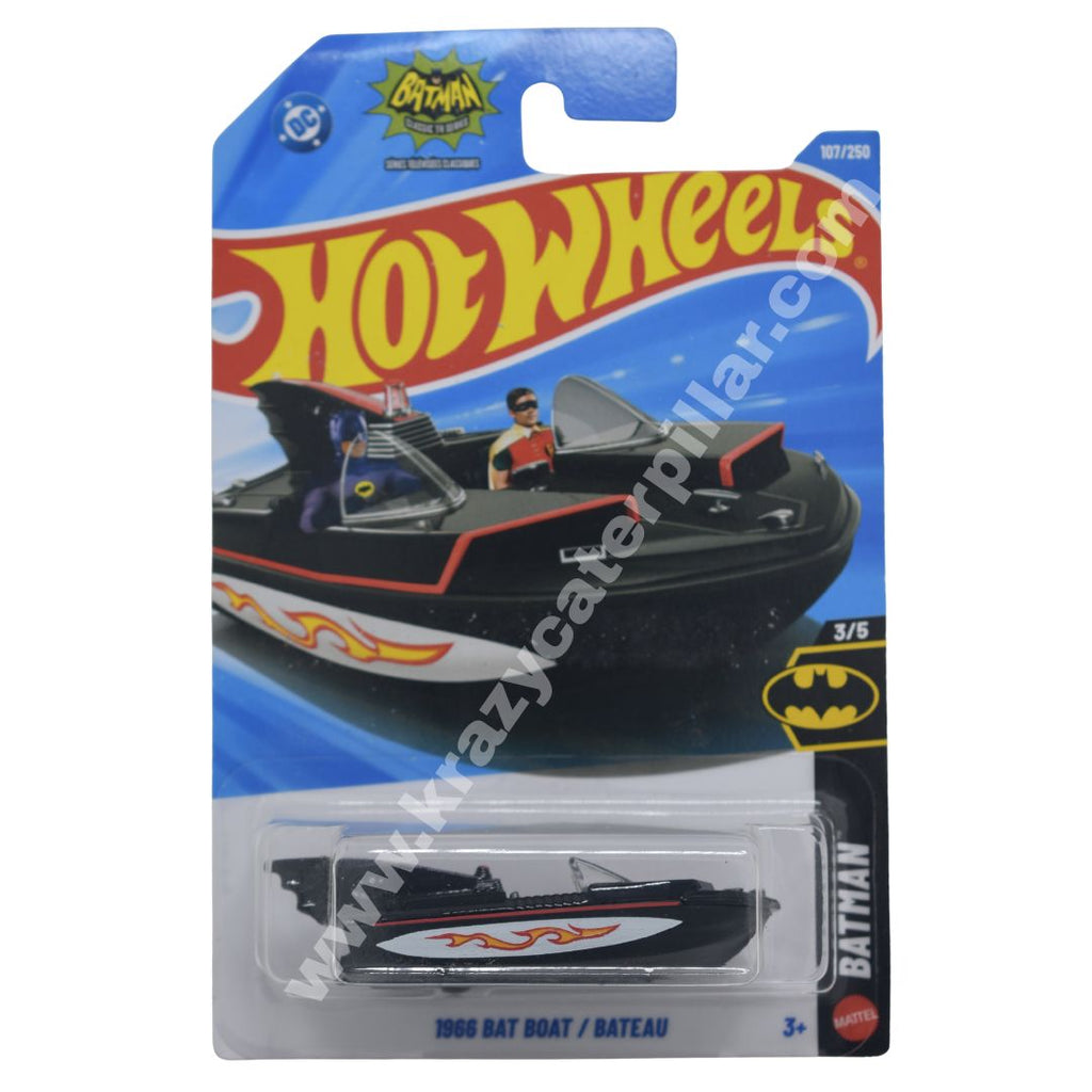 Hot Wheels 1966 Bat Boat - Black