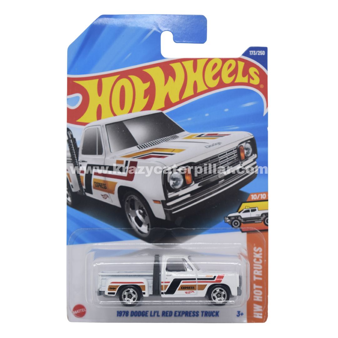 Hot Wheels 1978 Dodge Li'l Red Express Truck 1:64