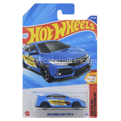 Hot Wheels 2018 Honda Civic Type R - Blue