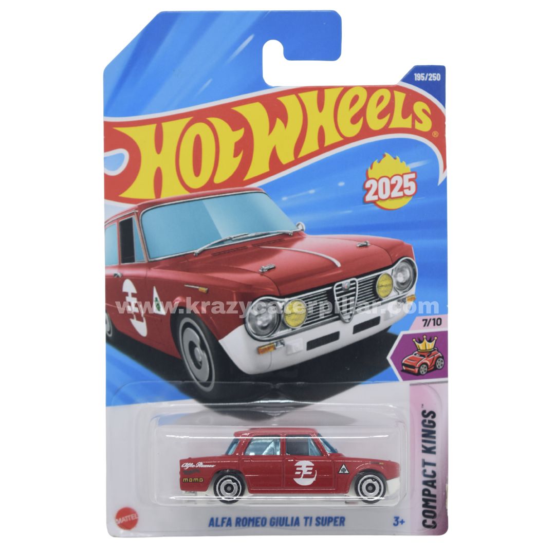 Hot Wheels Alfa Romeo Giulia TI Super Red