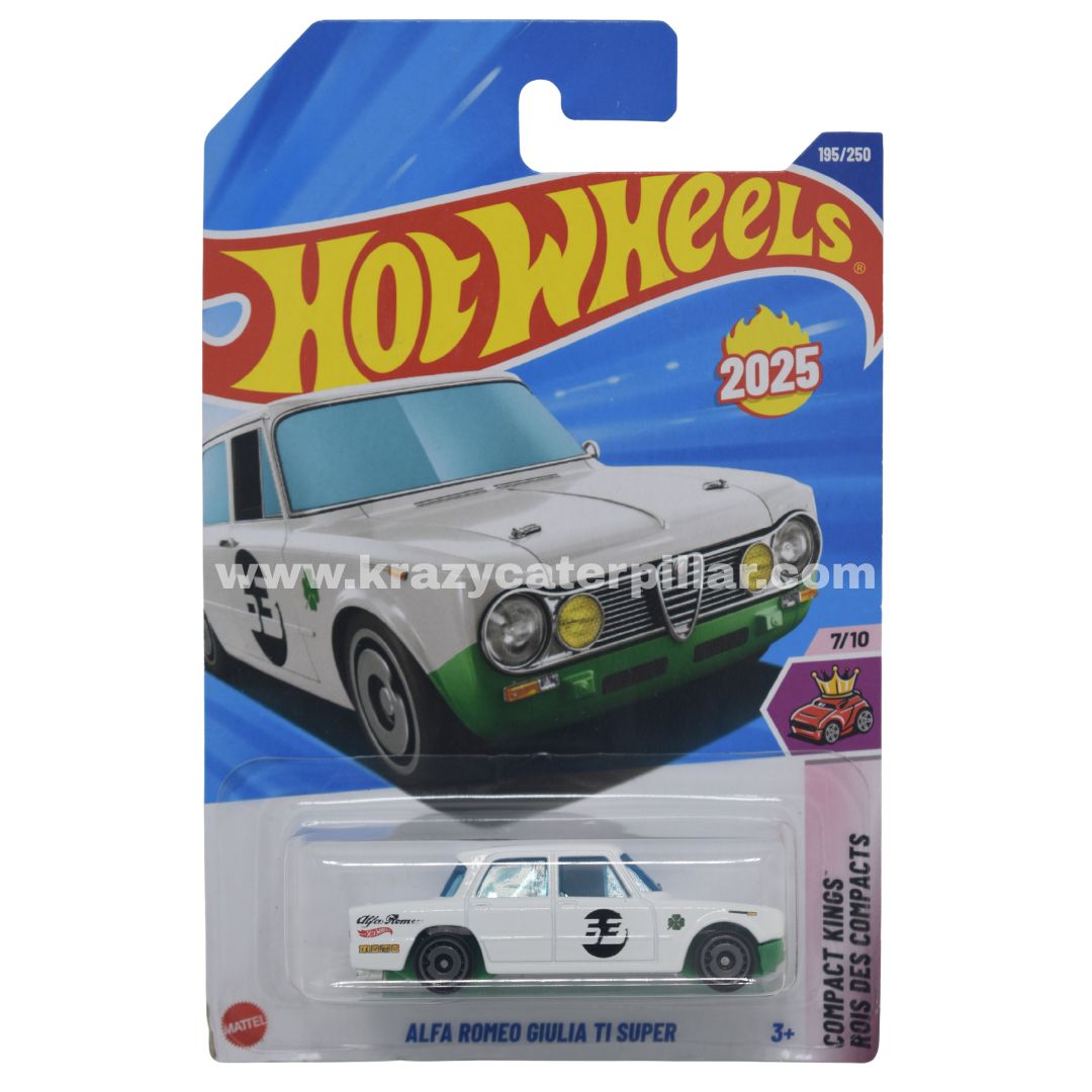Hot Wheels Alfa Romeo Giulia TI Super - White