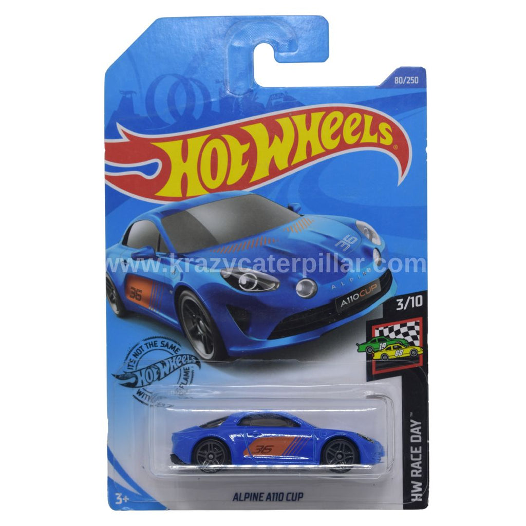 Hot Wheels Alpine A110 Cup Blue