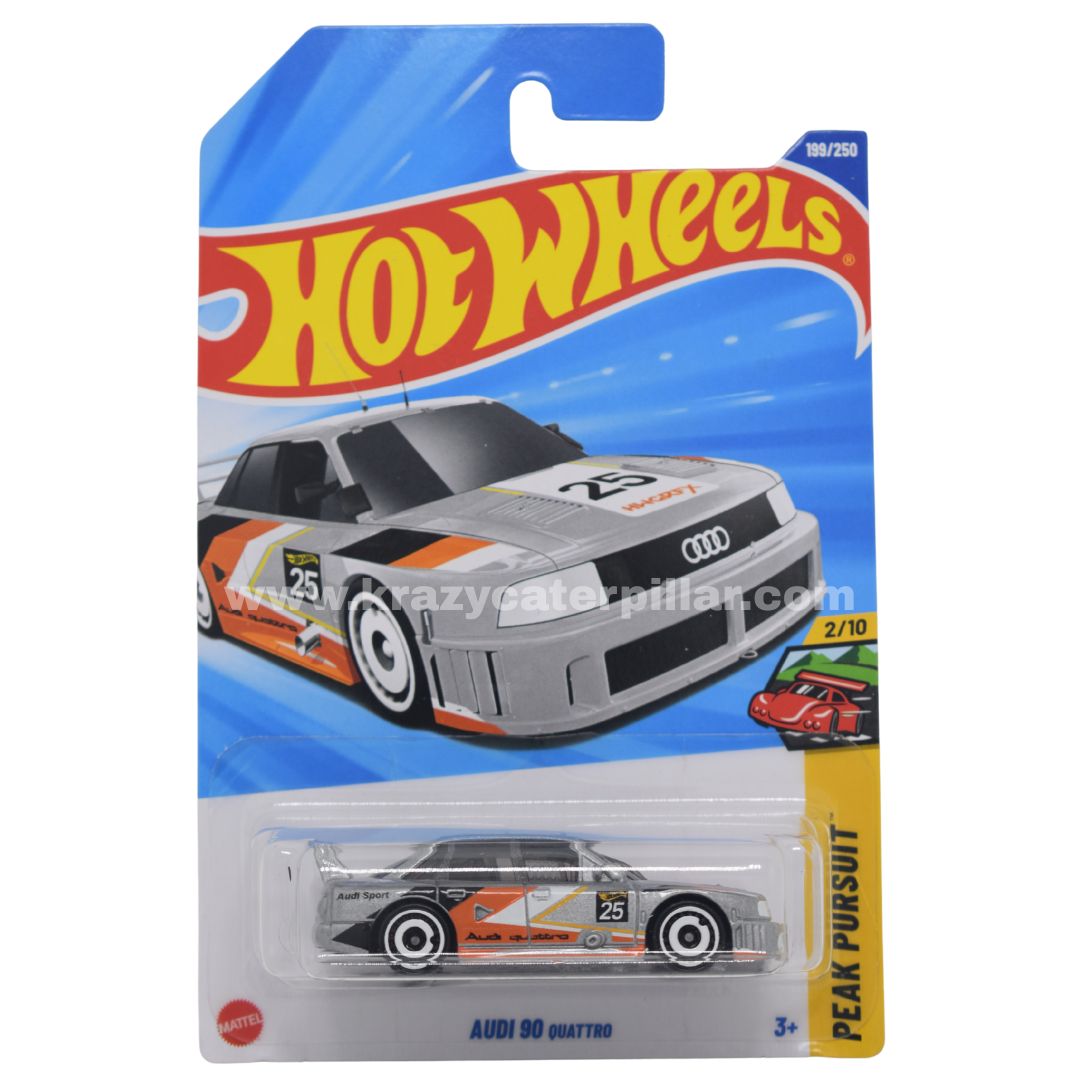 Hot Wheels Audi 90 Quattro - Silver – Krazy Caterpillar