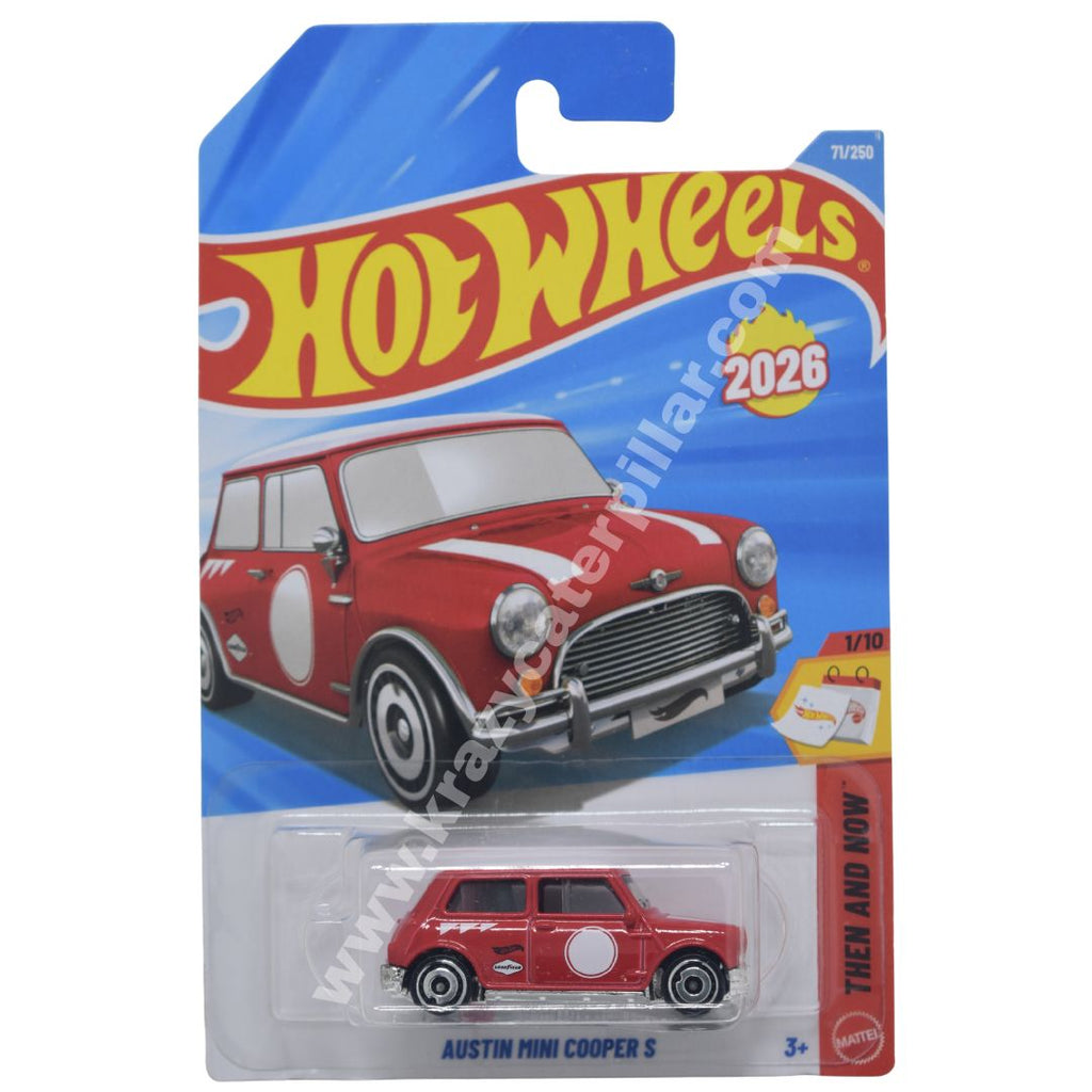 Hot Wheels Austin Mini Cooper S - Red