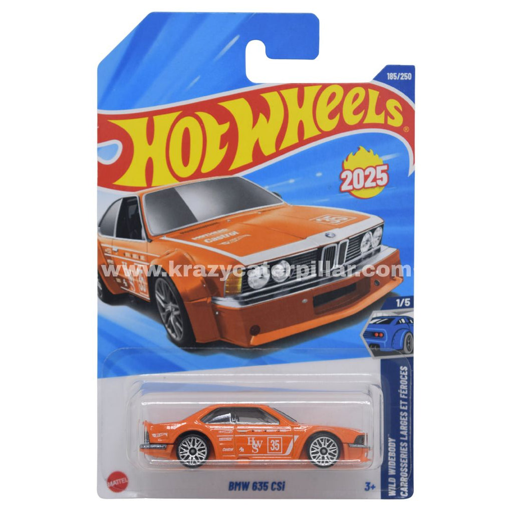 Hot Wheels BMW 635 CSi - Orange