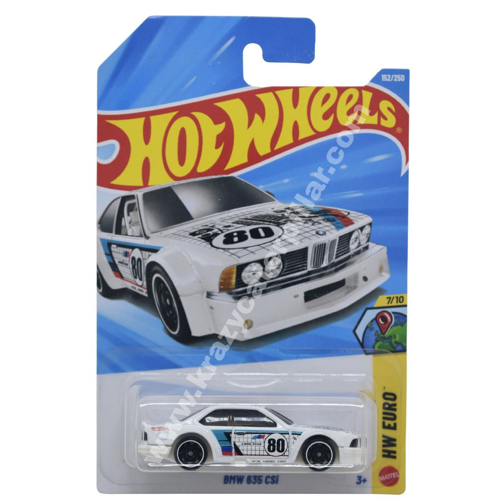 Hot Wheels BMW 635 CSi - White