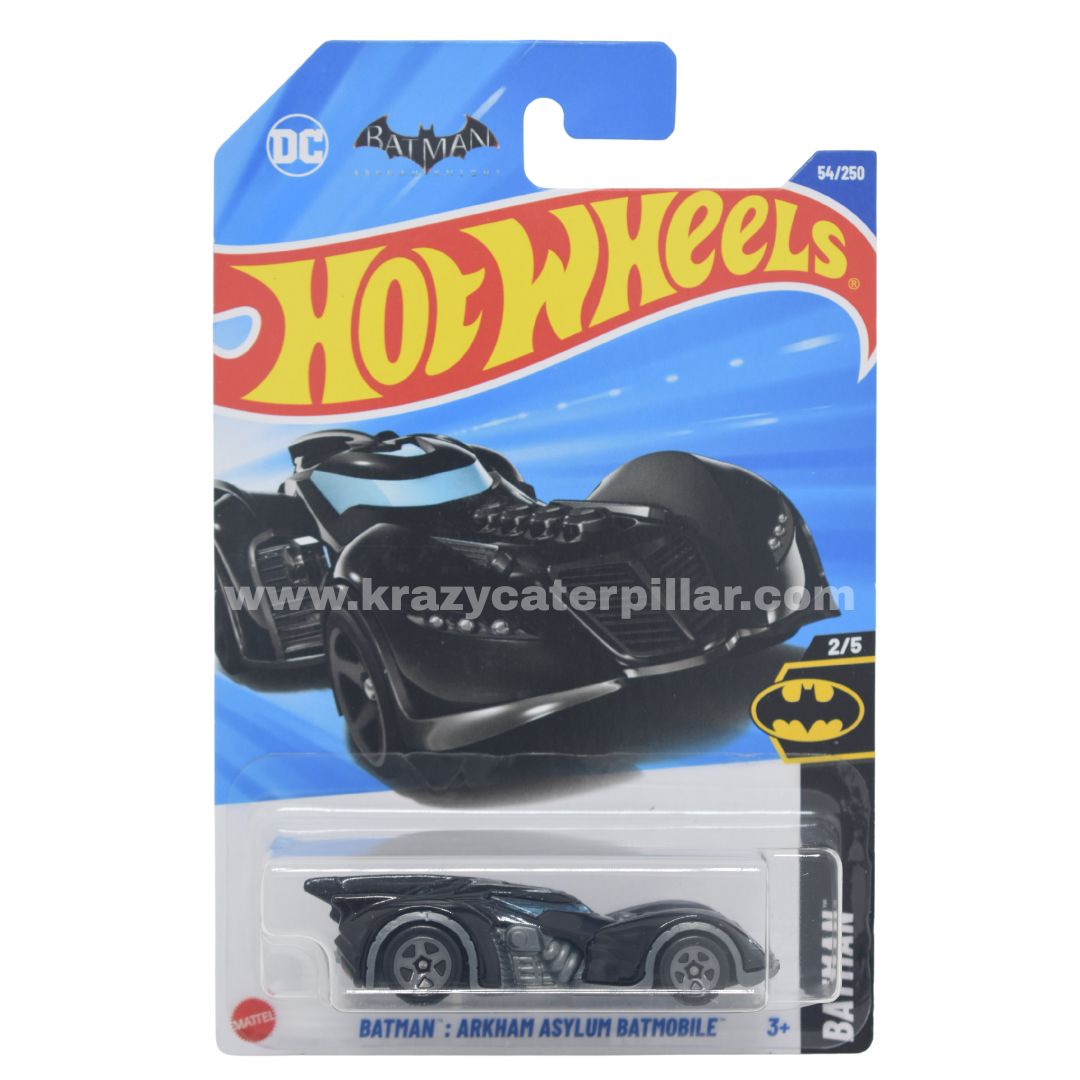 Hot Wheels Batman: Arkham Asylum Batmobile Black