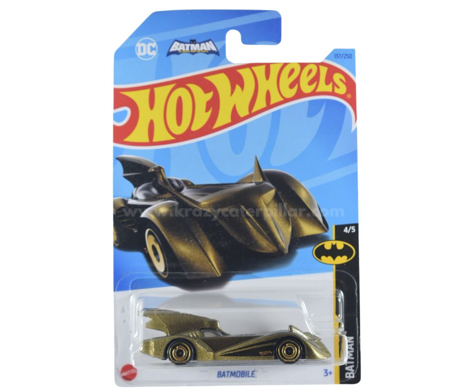 Hot Wheels Batmobile - Gold
