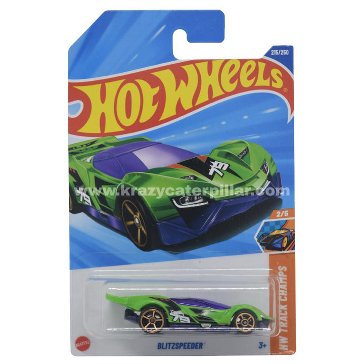 Hot Wheels Blitzspeeder Green – Krazy Caterpillar