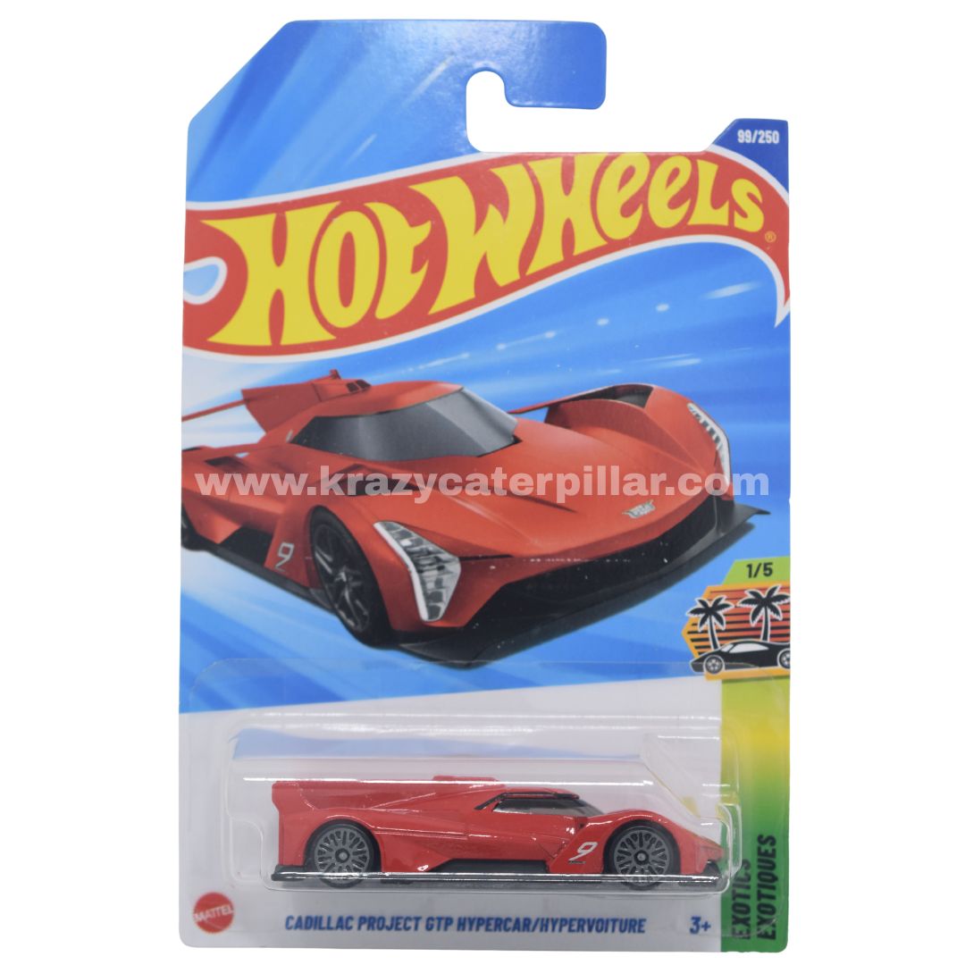 Hot Wheels Cadillac Project Hypercar/Hypervoiture - Red