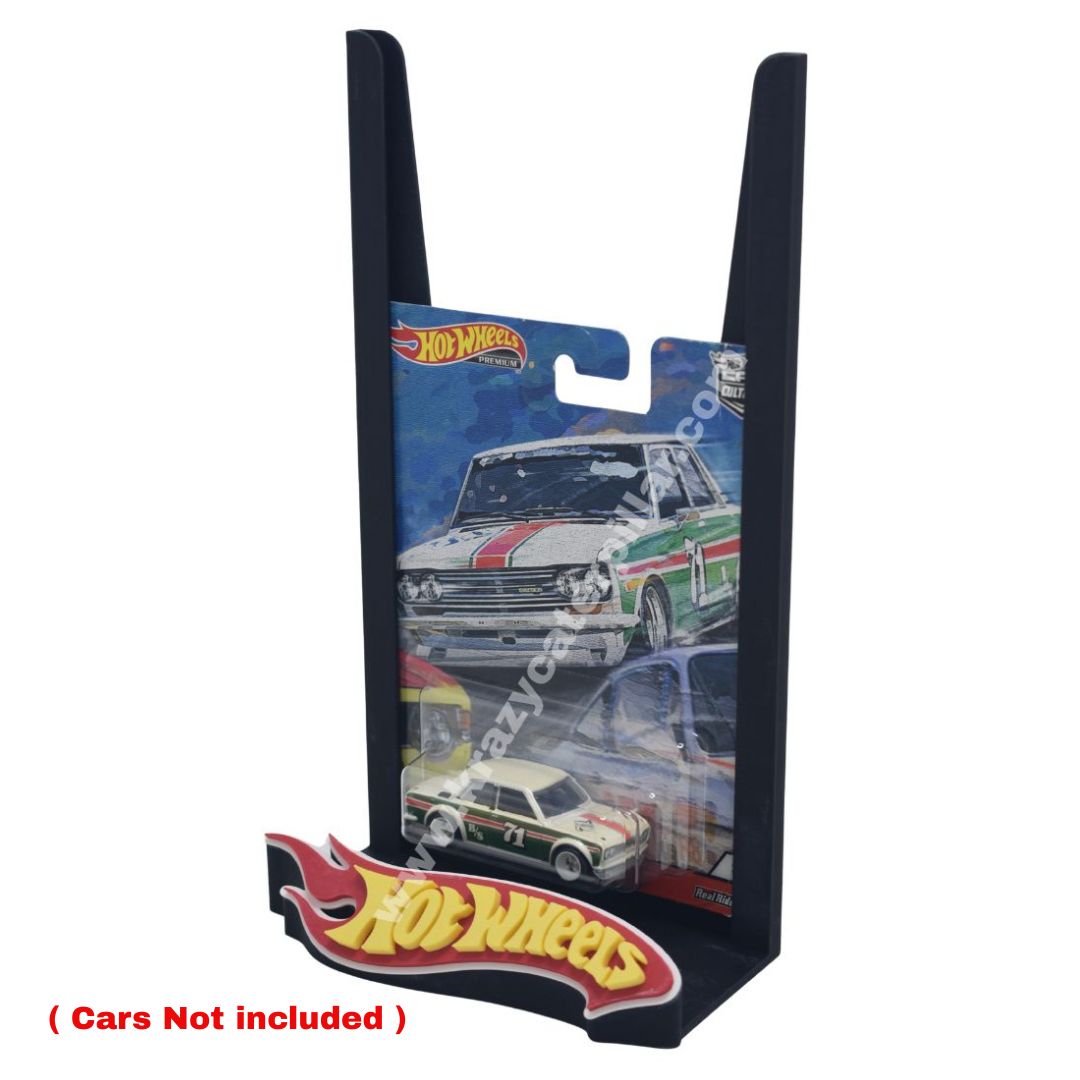 Hot Wheels Mainline Card Small Display Stand With Logo - Black