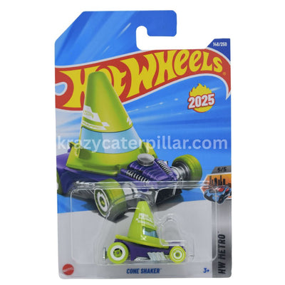 Hot Wheels Cone Shaker - Green
